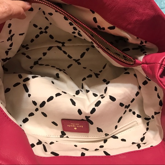 Kate Spade Stevie Bag Pink Leather Satchel - Picture 3 of 8